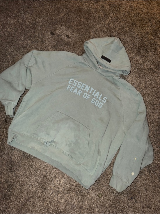 Fear of God Other - Fear of God Essentials Pullover Hoodie - Sage Green